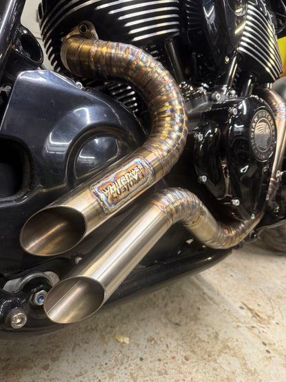 Indian Chief Pie-Cut Exhaust