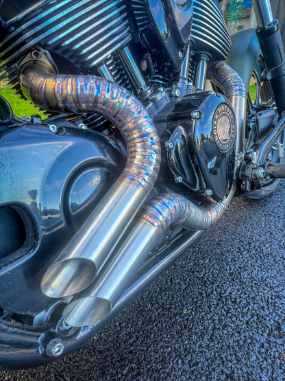 Indian Chief Pie-Cut Exhaust